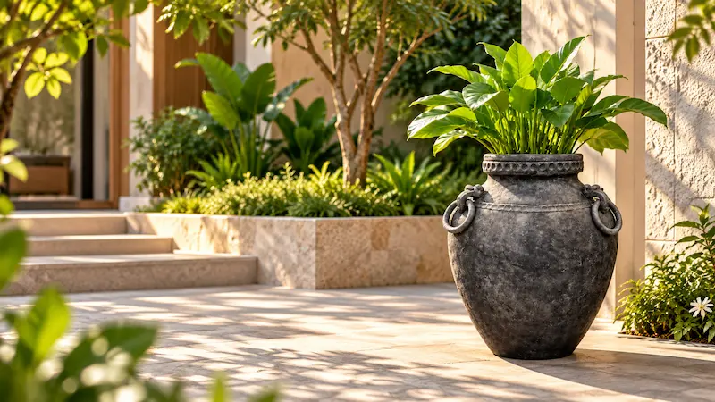 Rustic FRP Planters